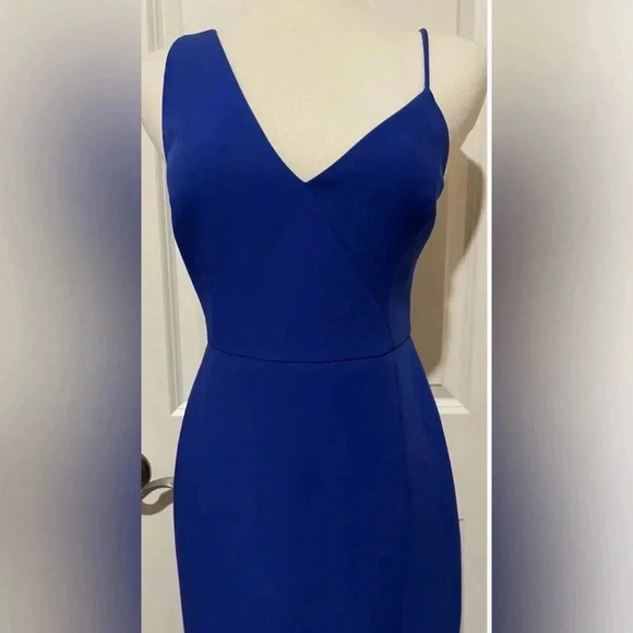 BCBG Maxazria Royal Blue Dress Size 6 - Picture 6 of 8